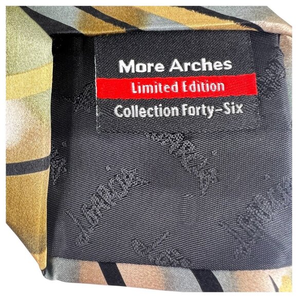 J Garcia More Arches Limited Edition Silk Tie Collection Forty-Six Camouflage Pa - Picture 10 of 11